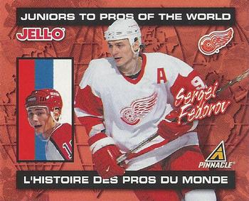 1997-98 Pinnacle Kraft - Jell-O Juniors To Pros of the World #NNO Sergei Fedorov Front