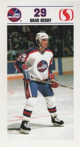 1989-90 Safeway Winnipeg Jets #NNO Brad Berry Front