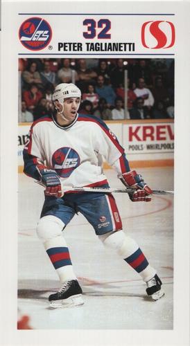 1989-90 Safeway Winnipeg Jets #NNO Peter Taglianetti Front