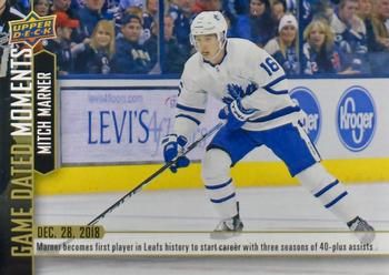 2018-19 Upper Deck Game Dated Moments #39 Mitch Marner Front