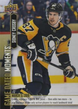 2018-19 Upper Deck Game Dated Moments #70 Sidney Crosby Front
