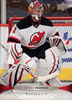 2011-12 Upper Deck New Jersey Devils #NJD-5 Johan Hedberg Front