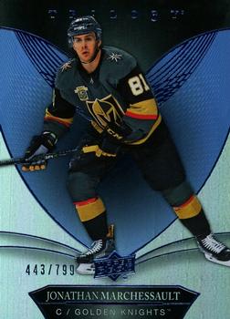 2018-19 Upper Deck Trilogy - Blue Foil #46 Jonathan Marchessault Front