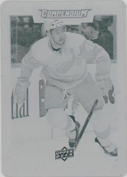 2017-18 Upper Deck Compendium - Printing Plates Cyan #94 Ryan Sproul Front