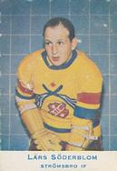 1957-58 Alfa Ishockey (Swedish) #81 Lars Soderblom Front