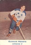 1957-58 Alfa Ishockey (Swedish) #86 Gunnar Hedbys Front