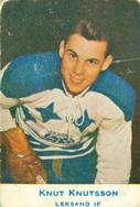 1957-58 Alfa Ishockey (Swedish) #88 Knut Knutsson Front