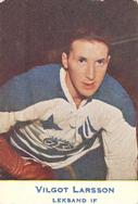 1957-58 Alfa Ishockey (Swedish) #89 Vilgot Larsson Front