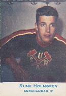 1957-58 Alfa Ishockey (Swedish) #97 Rune Holmgren Front