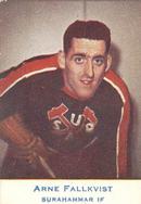 1957-58 Alfa Ishockey (Swedish) #107 Arne Fallqvist Front