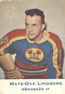 1957-58 Alfa Ishockey (Swedish) #113 Mats Ove Lindberg Front