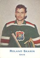 1957-58 Alfa Ishockey (Swedish) #127 Roland Skarin Front