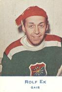 1957-58 Alfa Ishockey (Swedish) #129 Rolf Ek Front
