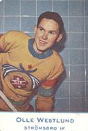 1957-58 Alfa Ishockey (Swedish) #140 Olle Westlund Front