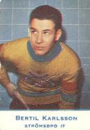 1957-58 Alfa Ishockey (Swedish) #141 Bertil Karlsson Front