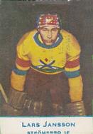 1957-58 Alfa Ishockey (Swedish) #144 Lars Jansson Front