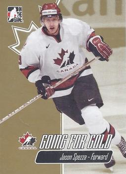 2007 In The Game Going For Gold #25 Jason Spezza Front