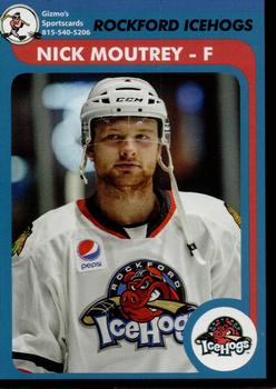 2018-19 Gizmo's Sportscards Rockford IceHogs (AHL) #NNO Nick Moutrey Front