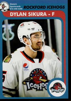 2018-19 Gizmo's Sportscards Rockford IceHogs (AHL) #NNO Dylan Sikura Front