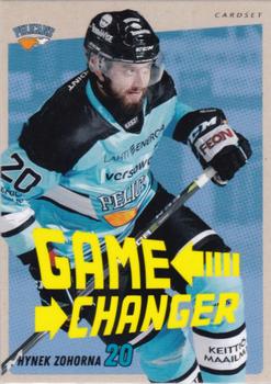 2018-19 Cardset Finland - Game Changer #10 Hynek Zohorna Front