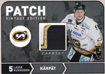 2018-19 Cardset Finland - Patch Series 2 Exchange #NNO Lasse Kukkonen Front