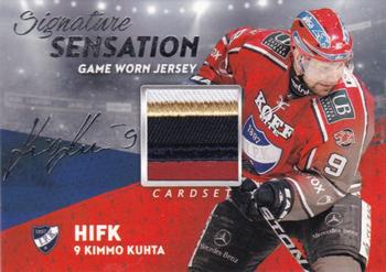 2018-19 Cardset Finland - Signature Sensation GWJ Series 2 Exchange #NNO Kimmo Kuhta Front