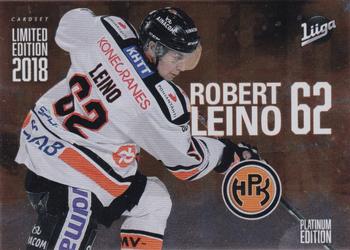 2018-19 Cardset Finland - Limited Edition Series 2 #NNO Robert Leino Front