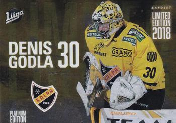 2018-19 Cardset Finland - Limited Edition Series 2 #NNO Denis Godla Front