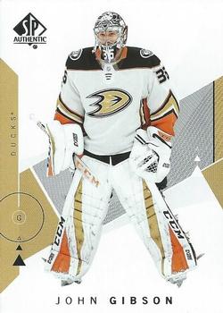 2018-19 SP Authentic #22 John Gibson Front