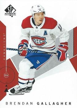 2018-19 SP Authentic #33 Brendan Gallagher Front