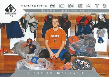 2018-19 SP Authentic #103 Connor McDavid Front