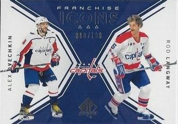 2018-19 SP Authentic #140 Alex Ovechkin / Rod Langway Front