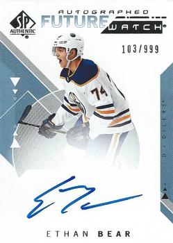 2018-19 SP Authentic #166 Ethan Bear Front