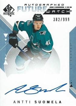 2018-19 SP Authentic #203 Antti Suomela Front