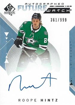 2018-19 SP Authentic #207 Roope Hintz Front