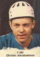 1967 Coralli Hockeystjarnor (Swedish) #7-287 Christer Abrahamsson Front
