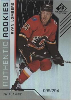 2018-19 SP Game Used - Authentic Rookies Rainbow #129 Ryan Lomberg Front