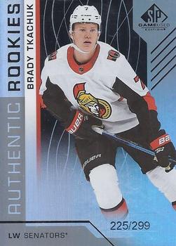 2018-19 SP Game Used - Authentic Rookies Rainbow #150 Brady Tkachuk Front