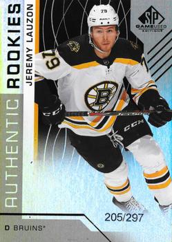2018-19 SP Game Used - Authentic Rookies Rainbow #178 Jeremy Lauzon Front