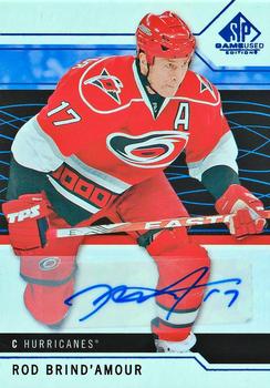 2018-19 SP Game Used - Blue Autographs #97 Rod Brind'Amour Front
