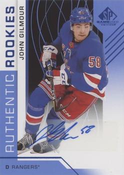 2018-19 SP Game Used - Blue Autographs #139 John Gilmour Front