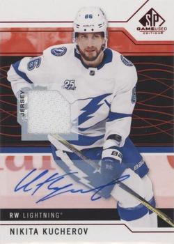 2018-19 SP Game Used - Red Autograph Jersey #2 Nikita Kucherov Front