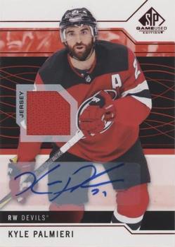 2018-19 SP Game Used - Red Autograph Jersey #24 Kyle Palmieri Front