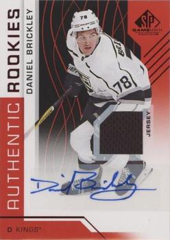 2018-19 SP Game Used - Red Autograph Jersey #104 Daniel Brickley Front