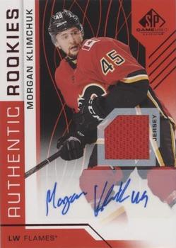 2018-19 SP Game Used - Red Autograph Jersey #168 Morgan Klimchuk Front