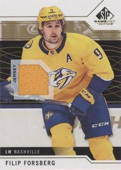 2018-19 SP Game Used - Gold Jersey Relic #14 Filip Forsberg Front