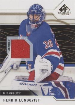 2018-19 SP Game Used - Gold Jersey Relic #25 Henrik Lundqvist Front