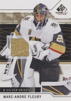 2018-19 SP Game Used - Gold Jersey Relic #40 Marc-Andre Fleury Front