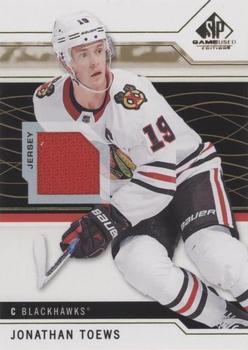 2018-19 SP Game Used - Gold Jersey Relic #50 Jonathan Toews Front