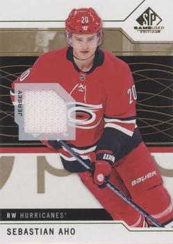 2018-19 SP Game Used - Gold Jersey Relic #81 Sebastian Aho Front